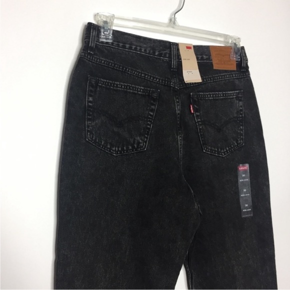 Levi’s High Rise Mom Jeans 30 NWT Gray - Picture 9 of 11
